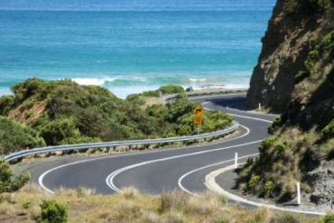 Great Ocean Road in Australia, Великая Океанская дорога в Австралии